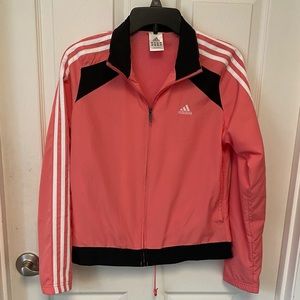 Pink and black Wind breaker